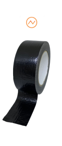 Taśma tynkarska Czarna DUCT 50 x 50