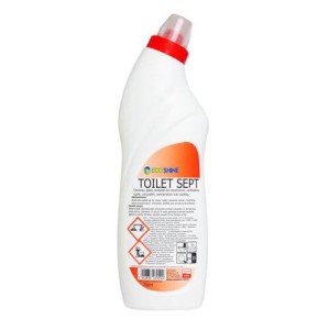 ECO SHINE Toilet Sept - Gęsty żel do toalet myjąco-wybielający z aktywnym chlorem - 750 ml